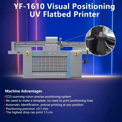 Impresora UV de cama plana 1610